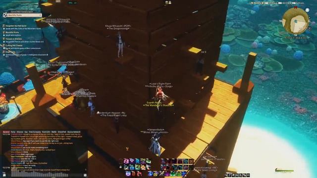 FFXIV Summer Jumping Puzzle in under 0:40 sec (WOW! SPEEDRUN HAX!)