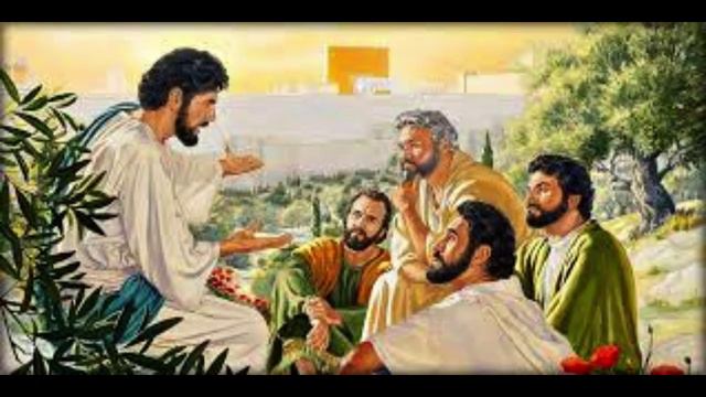 Сидел Христос с учениками