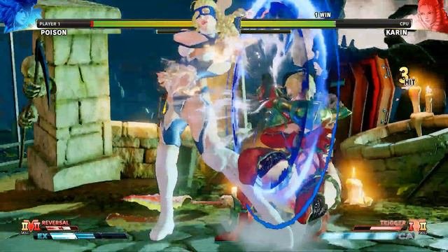 Street Fighter V: CE Poison vs Karin PC Mod 4