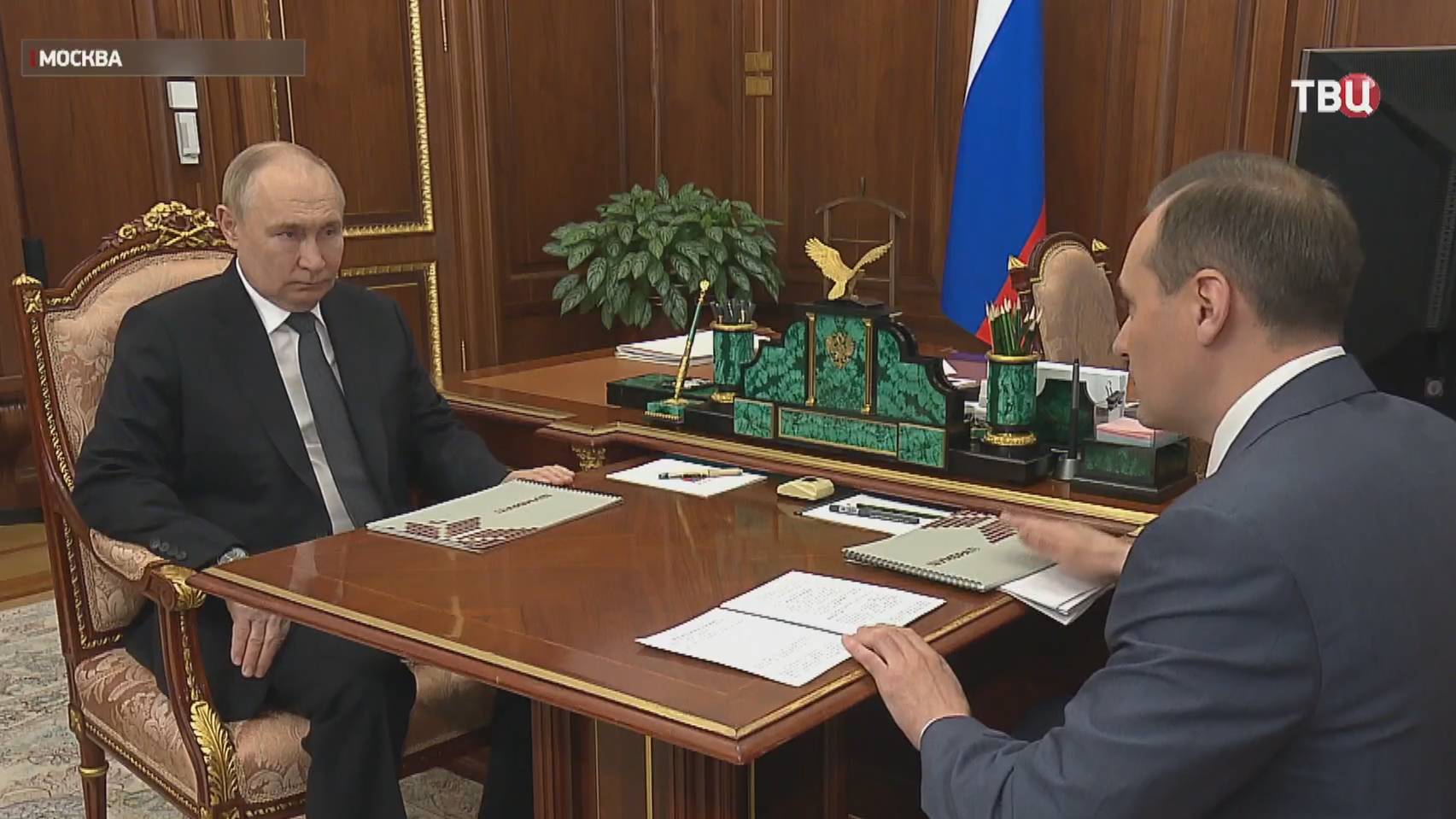 Путин отметил хорошие показатели Мордовии в производстве и сельском хозяйстве / События на ТВЦ