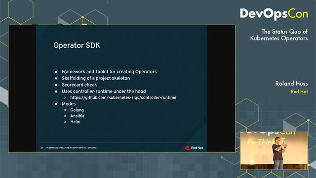 The Status Quo of Kubernetes Operators | Roland Huss