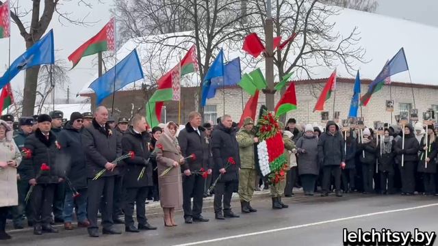 Жители Лельчицкого района отметили 80-ю годовщину со Дня освобождения родной земли от немецко-фашист
