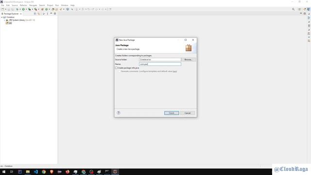3. Creating our very first java class | @cloudraga #cloudraga