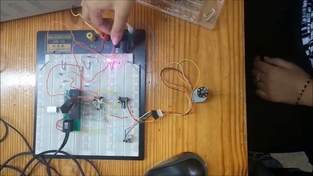 Positioning of the Stepper Motor