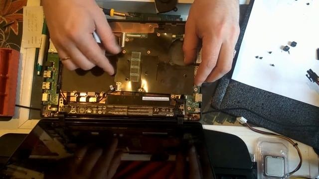 Asus X200CA Как разобрать ноутбук как почистить