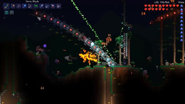 Terraria: The Destroyer - BOSS FIGHT Terraria Terraria Wiki