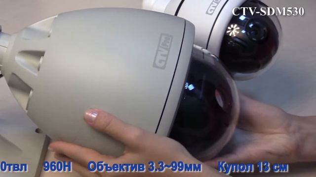 Поворотные камеры CTV для видеонаблюдения