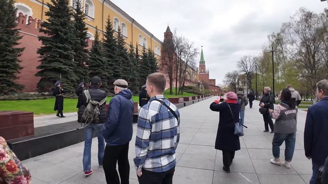 The Changing of the Guard at the Moscow Kremlin