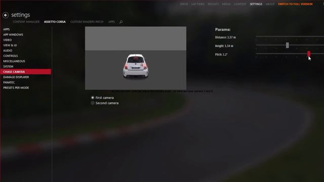 (PC)How To Enable Drift Camera Chase ( Assetto Corsa )