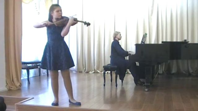 Виктория Остапчук 12 лет Г.Венявский Скерцо - Тарантелла