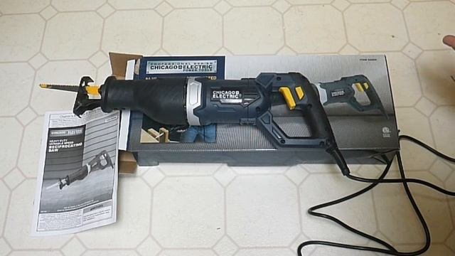 Harbor Freight Reciprocating Saw Review