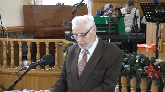 Недільне богослужіння. Вечеря Господня 07.01.2024 р.