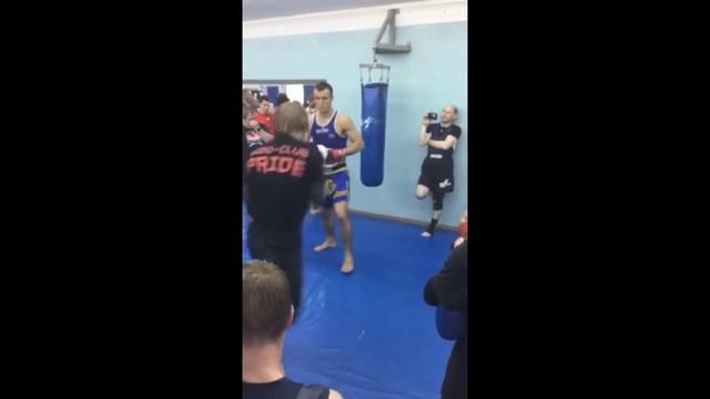 Работа на лапах 2/Working on pads 2