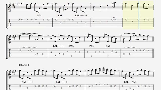 River Flows In You TAB - electric guitar tabs (PDF + Guitar Pro)