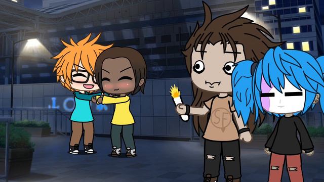 Não usem drogas crianças MeMe Sally Face Todd e Niel