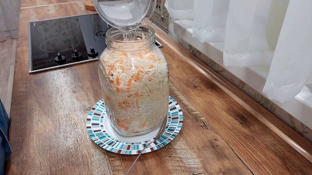 ВКУСНАЯ И ХРУСТЯЩАЯ КВАШЕНАЯ КАПУСТА/БЫСТРЫЙ РЕЦЕПТ #видеорецепт