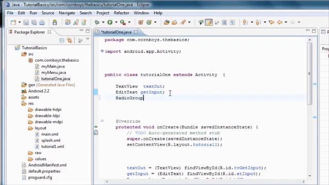 Android Tutorial & Lessons 15_ Program our RadioGroup to change style and gravity - YouTube