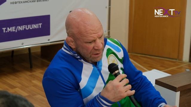 Джефф Монсон встретился со студентами НФ УУНиТ