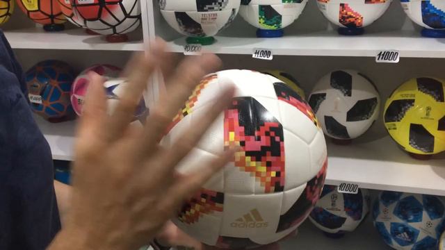 Как различить футбольные мяч Телстар Чемпионата Мира 2018 года