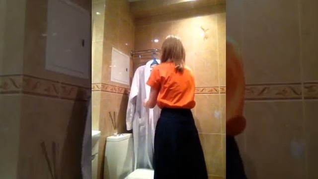 Флайледи: Как сложить махровый халат (мужской/женский)