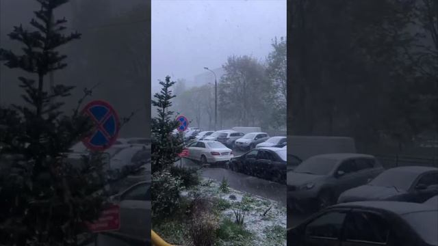 ❄️Уже в конце октября в Москве выпадет снег, но он быстро растает❄️