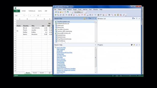 How to Import Data from an Excel File With Nested Hierarchies Into JMP