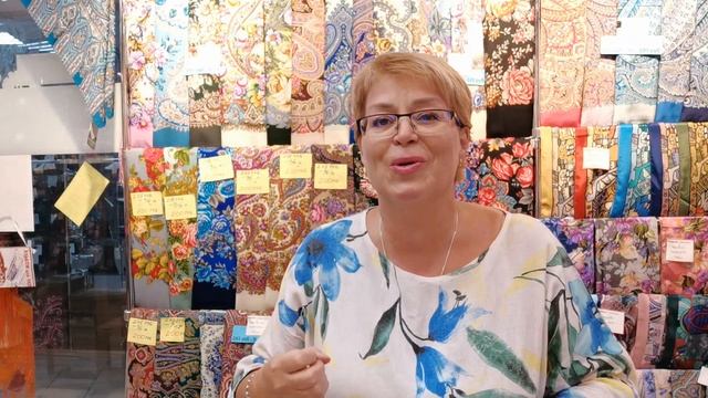 Рассказ в картинках ☘️?☘️Павловопосадские платки в Минске. Алёна
