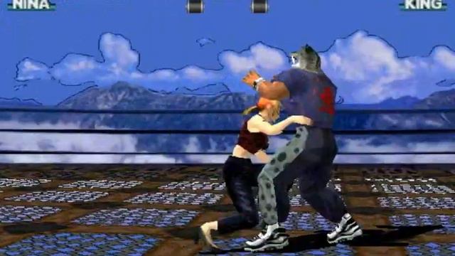 Nina Loosing Fight With King Tekken 3 Part1