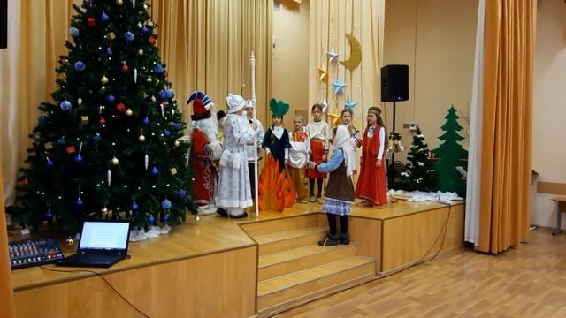 Спектакль по сказке С.Я. Маршака "12 месяцев". Часть 2.