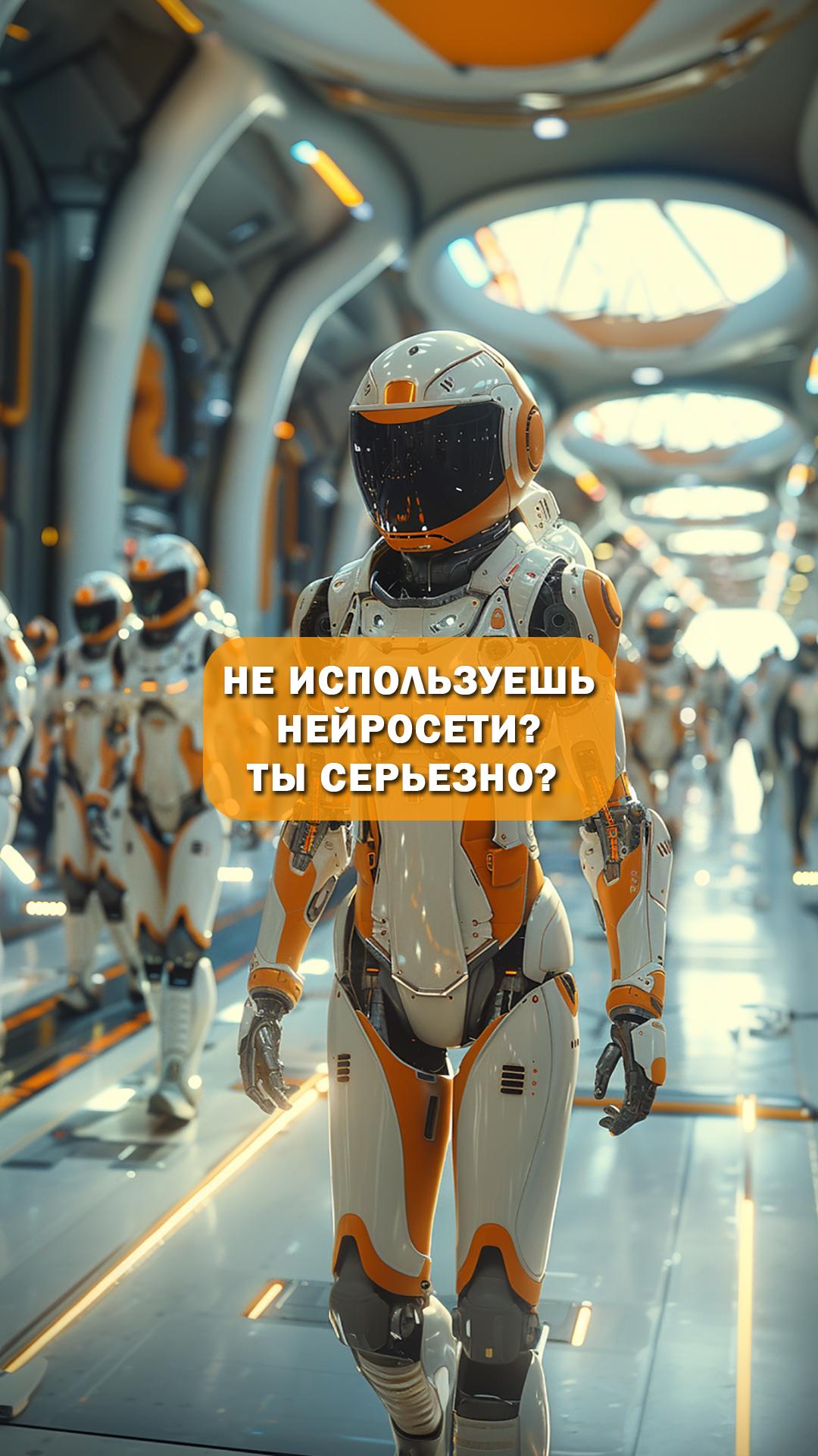 Не используешь нейросети? Ты серьезно?