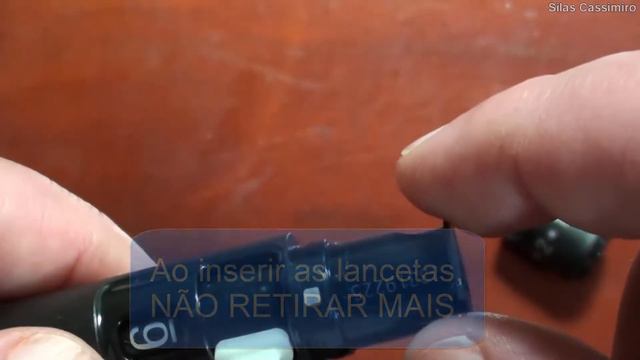 Como usar a caneta Accu Chek Guide