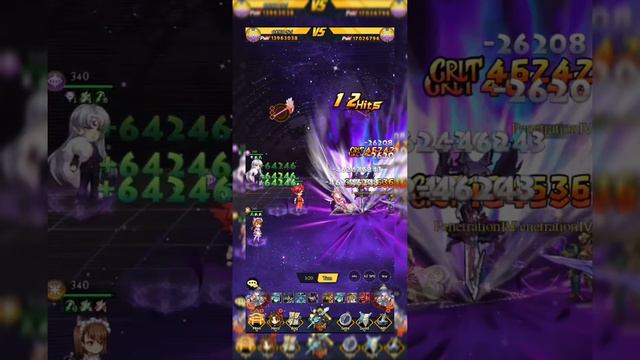 [Chaos Combat] XID-Xef ☆13 Tohka Build & Battle damage HIGHLIGHT