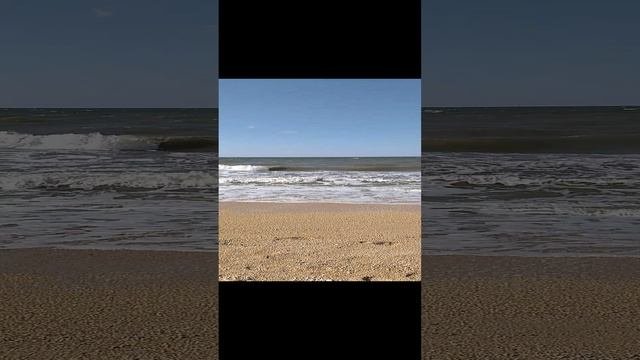 Прогулки по пляжу Азовского моря в станице Голубицкая