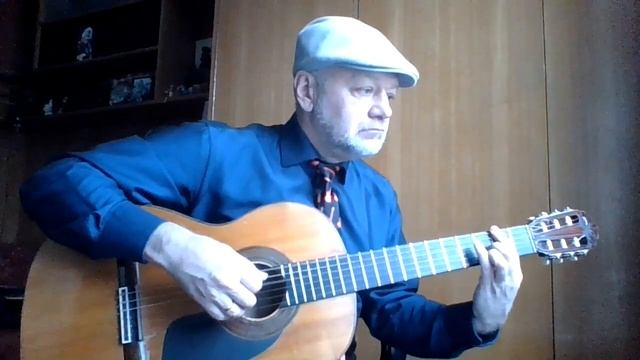 За дальнею околицей (Николай Будашкин) на гитаре