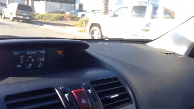 2014 Subaru Forester IPad Seat Sensor Malfunction