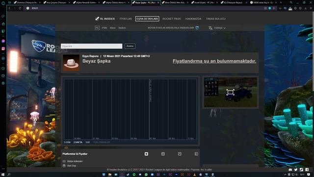 180.000₺ DEĞERİNDE OYUNUN EN PAHALI ARABASINI BAKKESMOD İLE DİZİYORUZ! (Rocket League Türkçe)