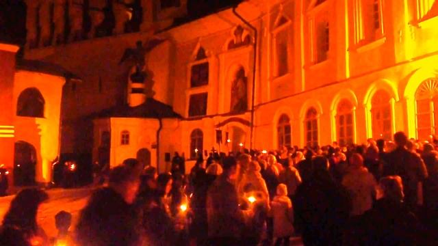 Пасха в Псково-Печерском монастыре