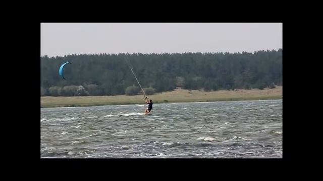 Кайтинг. Первые метры. Новичиха 2012