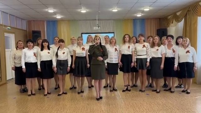 Поздравление коллектива МБДОУ д/с №74 "Аленький цветочек" с Днем защитника Отечества.