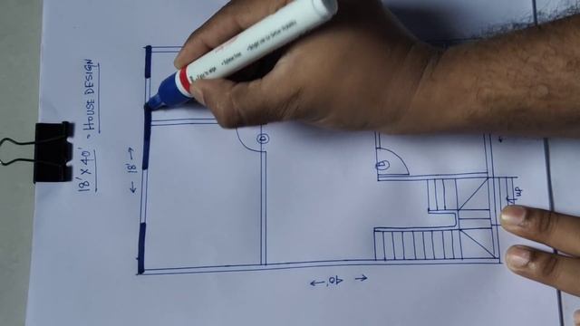 18 x 40 house design II 18 x 40 ghar ka naksha II 18 x 40 house plan
