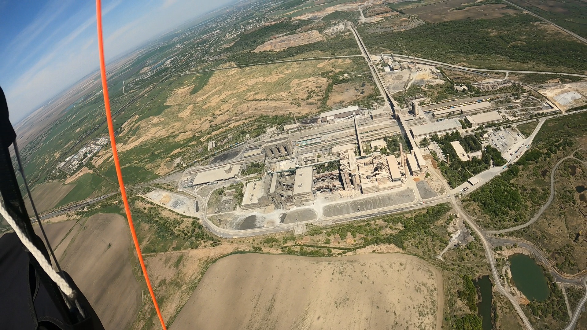 Полет на параплане в Спасском районе 17 мая 2022г. Комментарии от старта до посадки.