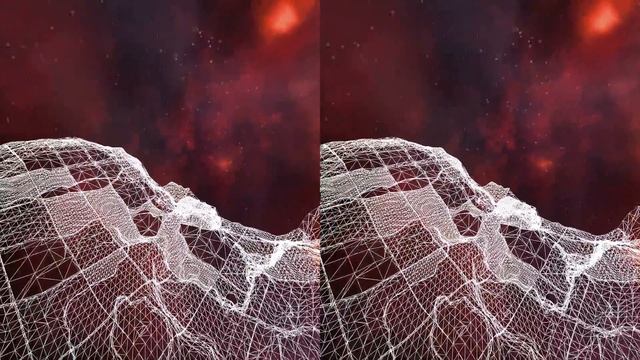 Genocide Dolphins 0.9.9 - OSVR procedurally generated wireframe world (loading screen test)