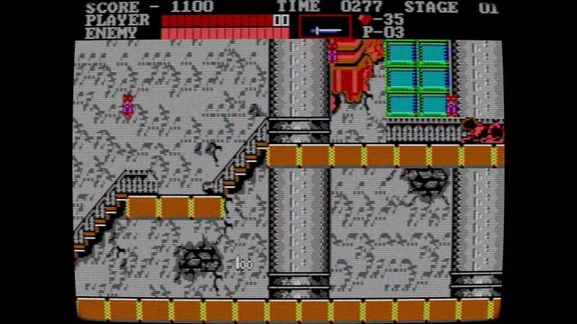 Castlevania (DOS) - 1990 version in DOSBox Staging