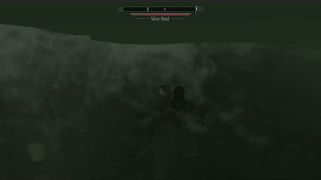 Epic Under Water Fight! Skyrim
