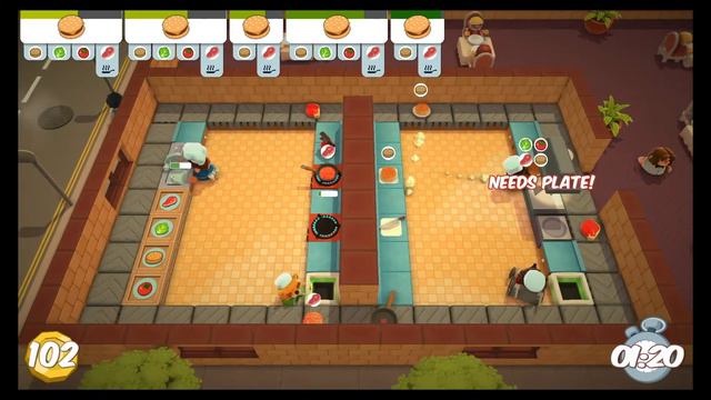 TLB Let's Play Overcooked World 2 4 Player CoOp