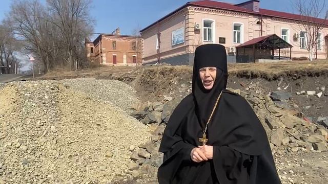Обращение настоятельницы монастыря игуменьи Феодосии о начале строительства храма