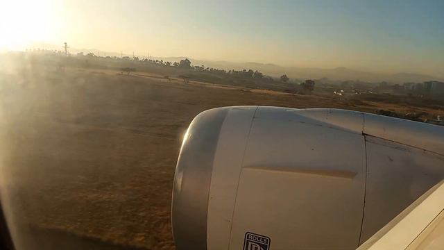 Ethiopian Airlines 787-8 ET-ATK landing in Addis Ababa