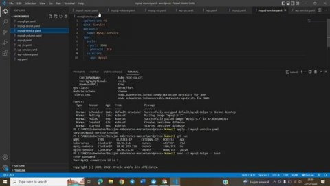 Membuat cluster apps worpress dan database mysql dengan menggunakan kubernetes dan docker