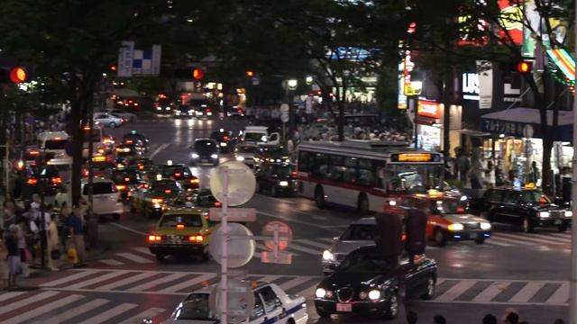 Sony Alpha NEX-5 Night Footage Shibuya