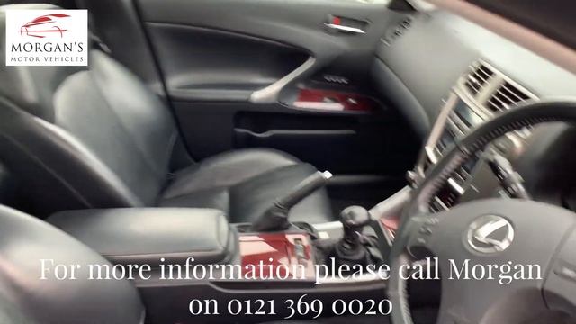 Lexus IS 250 SE-L manual